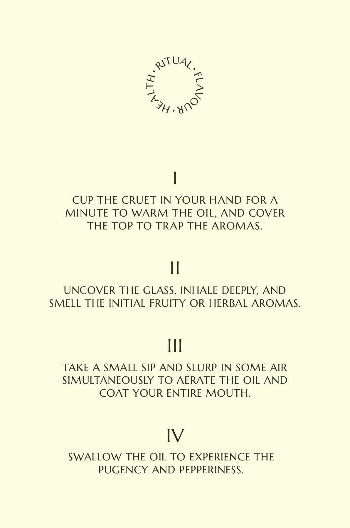 Amphora Tasting Card